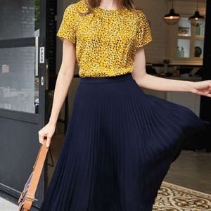 Boden Carey Top Tuscan Sun Speckle